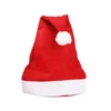 10pcs / lot Noël Noël chapeau doux enfant adulte santa claus court peluche noel joyeux noël décor cadeau bonne année 2023 hkd230823