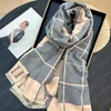Designers Wool Scarves Winter Luxury Cashmere Scarf Men Women High Quality Classic Oversized Letters pattern Pashmina shawl neckerchiefs Grid New Gift Long Wraps