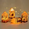 Inne świąteczne zaopatrzenie na imprezę Halloween -O -Lantern Children's Portable Small Lantern Skull Witch Horror Ghost Festival Party Happy Helloween Day Supplies L0823