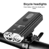 Bike Lights Bicycle Light LED Super Bright Headlight Lantern For Cycling Flashlight USB Rechargeable Lamp Accessories 230823