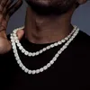 Collier cubain de styliste, rue américaine Hip Hop Rap INS diamant léger luxe Hiphop Couple accessoires assortis