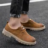 Dress Shoes boots shoe brown sole Sneaker male sneakers man men casual causal thick mens office work for shoes sports vintage wear black 230822