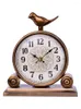 Столы Light Luxury Creative Living Room Silent Desk Clock Home Metal Metal American Desktop Advoide