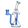 CCG Recycler Dab Rig con fori stenopeici perc 14,5 mm con braciere libero