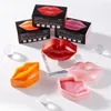 Storage Bags Lip Mask Cherry Crystal Collagen Anti-Ageing Wrinkle Pad Lips Masks Peel Off Lasting Moisturizing Nourish Care