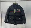 Projektant zimowych męskiej kurtka podwójna boczna parki zagęszcza ciepły płaszcz kołnierz luźne kurtki Lopard Parma Płaszcz324U