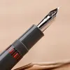 Fountain PENS MAJOHN P136 Metalen koperzuiger hars fontein pen 20 inkt ramen effmflat nib kantoor schoolbenodigdheden inkt schrijven cadeau pen 230823