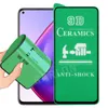 9D 100D Ceramics Film Soft Screen Protector Full Lim Full Cover för iPhone 15 Pro Max 14 14Pro 13 12 Mini 11 XR Samsung S23 S22 A13 A33 A53 A14 A24 A34 A54 NO TOMERAD GLASS