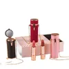 Lipstick 3PC/Set Lipstick z lustrem aksamitnym długotrwałym gładkim nawilżającym wodoodpornym pigmentem Łatwy w noszeniu Walentynki Walentynowe PU Packing 230823