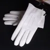 Five Fingers Gloves Men's Genuine Leather Real Leather Winter Warm White Ceremonial Short Gloves Gloves 230822