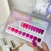 Smalti di smalto unghie smalto gel riflettente per unghie lucido auroras rosa auroras a led vernice a led immergiti via unghie gel per manicure 230822