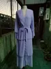 Vêtements ethniques Abaya Femmes en mousseline en mousseline à trois couches Big Swing Hijab Robes Caftan Marocain Abayas Dubai Robe 2 pièces Set Muslim Robe