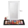 Paleta de sombras magnéticas vazias de sombra ocular com espelho de luz DIY acrílico à prova d'água Highgloss Makeup Pallet 230822