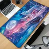 Tapis de souris Poignet Art Fantasy Wolf Impression personnalisée Tapis de souris de jeu Verrouillage d'ordinateur Tapis de bureau en caoutchouc naturel E-sports Grand tapis de souris R230823