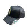 Ball Caps Gp Graffiti Hat swobodne literowanie zakrzywiona czapka baseballowa dla mężczyzn i kobiet swobodne litery drukujące z logo209J