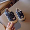 Turnschuhe Kinder Casual Schuhe Baby Mädchen Turnschuhe Frühling Herbst Outdoor Jungen Schuhe Cartoon Bär Kinder Inafnt Kleinkind Schuhe Größe 2130 230906