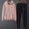 set tute da uomo designer da uomo tuta da donna tuta con cappuccio o pantaloni felpe tute cerniere lettere stampate autunno inverno uomo abbigliamento sportivo taglie forti 3xl 4xl 5xl