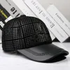 Ball Caps X7032 Sheep Leather Hat Adult Genuine Baseball Outdoor Suede Printed Bucket Natural Skin