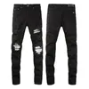 Hommes Designer Jeans Mode Blcak Broyage Trou Pantalon Homme Lavé Biker Pantalon Mode Casual Mature Tendance Denim Pantalon Hip Hop mo309L