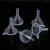 wholesale School Supplies Plastic Funnel Essential Oil Filling Empty Bottle Small Mouth Liquid Funnels Laboratory Tools Experimental LL