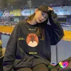 Erkek Hoodies Sweatshirt Yeni Şarkılar Crew Boyun Erkek Kadınlar İsa Kral Sweatshirts Grafik Baskı Turu Uzun Kol Ye Hoodie J230823