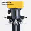 ZONESUN HANDLEIDING CAN SEALIER CHUILAIRE SEALER BENCH TOP ELEKTRISCHE VOEDSEL NATTERAGE BIER TIN PACKING MACHINE ZS-LYC160