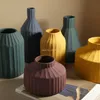 Nordic Ins Morandi Vase Creative Decoratie Woonkamer TV KABEL MODEL ROOM Eettafel Bloemarrangement Gedroogde flowe HKD230823