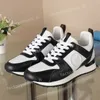 Designer Casual Shoes Men Sneaker RUN AWAY Sneakers Women Trainers Calf Leather Shoes Mesh Trainers Retro Splicing Trainer Mixed Color Shoe