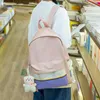 School Bags Customized Backpack Personalized Name Cartoon Student Large Capacity Travel Bag Contrast Color Fashion 230823
