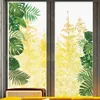 Muurstickers tropische groene plantenbladeren voor huis woonkamer slaapkamer achtergrond decor diy raam sticker muurschildering wallpaper 2308222222