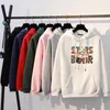 Sweats à capuche pour hommes blanc gris noir marine couleur unie impression sweat à capuche pour printemps automne hiver vêtements