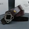 Klassische Designergürtel-Männer Luxusgürtel Damenmodentrend glatte Schnalle Echte Ledergürtelbreite 3,8 cm Multi-Color Casual Vintage