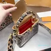 Frauen Handtasche Umhängetasche Spleißfarben Farbbeutel Cowide Leder Gold Hardware Buchstasche Schnalle Klappe Geldbeutel Kupplung Innende Tasche