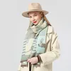 Scarves Luxury brand Winter Carriage Scarf Warm Shawl Thicken Tassels Horse cashmere fashion show poncho cape womens pashmina 230823