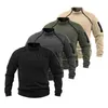 Hoodies للرجال Sweatshirts بيع الساخنة الخريف والشتاء الصوف في الهواء الطلق رجال هوديز ثخنة الزوجة الفخمة من طوق الستاد