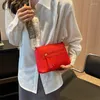 School Bags Small Crossbody For Women 2023 Summer Fashion Trend Leather Design Pillow Shoulder Handbags And Purses