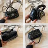 Retro girls handbag mini winter chain shoulder bags kids princess totes pu leather coin purse