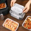 Take Out Containers Pan Aluminum Meatloaf For Baking Bread Storage Cakes Takeout Pans Cookware Foil Disposable Container Cook