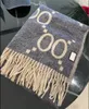 Winter scarf CASHmer PRINT large letter design for men, women shawl LONG neck 4 colors top quality