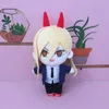 Plush Dolls Anime Denji Power Doll Toy 20cm łańcuch łańcuchowy Cosplay Cosplay Cute Miękki nadziewana poduszka prezent urodzinowy 230823