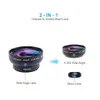 Mobile Lens 37mm 0.45x 49UV 2 i 1 Makro vid vinkel Mobiltelefonlinser