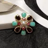 Brooches Pretty Elegant Brooch In French Turquoise