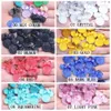 Nail Art Decorations Head 100pcs 25x28mm Many Colors Resin Flatback Cabochon DIY Crafts Scrapbooking Jewelry Making Decorations 230822