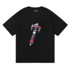 Designer Shirt Trapstar London Red Trapstar Tracksuit Camo Letter Printing Pure Cotton Double Garn Kort ärm T-shirt Män och kvinnors street mode-t-shirt