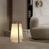 Bordslampor japansk stil tyst vindgolv lampan te rum hem vistelse korridor levande sovrum kreativt tyg soffa