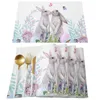 Table Runner Easter Decorations 2023 Bunny Flower Butterfly DECORAZIONE DEL MATRIE CASA PASSAGGIO DECIVIZIONE DELLA PARTIZIONE DELLA PARTIZIONE 230822