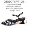 Dress Shoes Chan 2023 est INS Style Lace Elegant High Heels PointedToe Nigeria Design African Ladies And Bag Set 230823