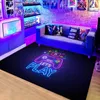 Carpet Home Area Gamer Rugs with Game Controller Design Non Slip Floor Mats for Kids Throw Carpet for Decor Living Bed Playrooms Tapis 230823