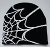 Breien beanies hoed mannen dames herfst winter warme mode buiten spider web cap voor vrouwenhoeden