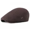 Herfst Winter Women gebreide wollen hoed warme baret hoeden piek Cap Classic Design Drive Sun unisex Flat Berets1312e